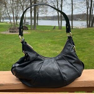 Simply Vera Wang black satchel bag